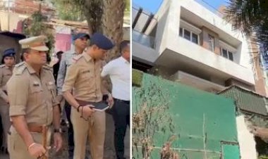 सूरत में गैंगस्टर्स के मकानों पर चला बुलडोजर:राहुल अपार्टमेंट’ गैंग के डॉन की पत्नी बोली- ‘कोई भड़काएगा तो मर्डर होगा