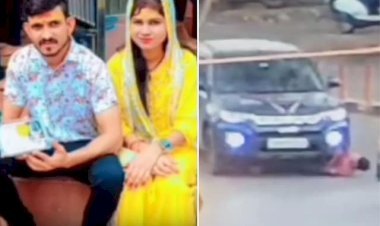 अब ग्वालियर की 'मुस्कान' ने रची पति की हत्या की साजिश; प्रेमी की कार से मरवाई टक्कर