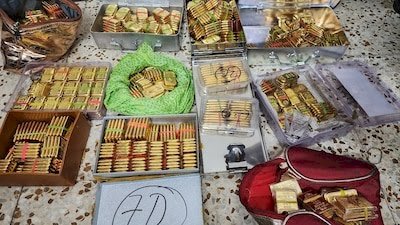 ATS का बड़ा ऑपरेशन: एक बंद फ्लैट से मिला 95 किलो सोना, ₹60 लाख कैश और ₹3 करोड़ की घड़ियां