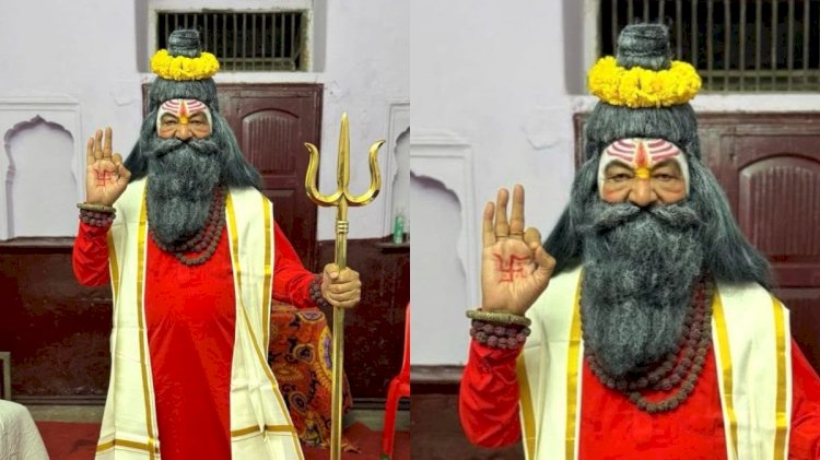 मंत्री कैलाश विजयवर्गीय का फलाहारी बाबा अवतार : बजरबट्टू सम्मेलन में साधु बने  विजयवर्गीय, निकाली गई शोभायात्रा