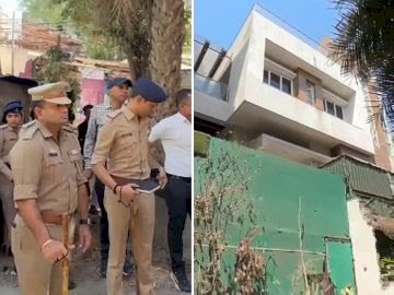 सूरत में गैंगस्टर्स के मकानों पर चला बुलडोजर:राहुल अपार्टमेंट’ गैंग के डॉन की पत्नी बोली- ‘कोई भड़काएगा तो मर्डर होगा