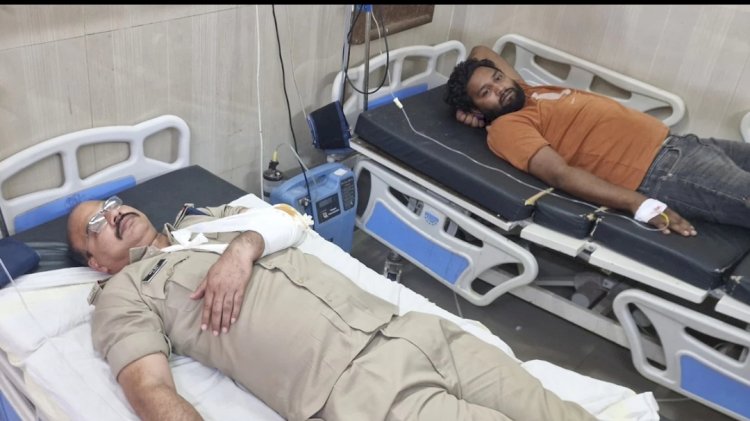 मऊगंज के बाद अब MP में फिर पुलिस पर हमला ... हिस्ट्रीशीटर कासिम कसाई की फायरिंग में ASI घायल और थाना प्रभारी बाल-बाल बचे