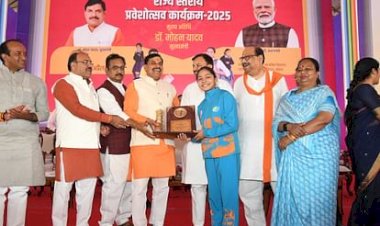 शिवराज के बनाए 'सीएम राइज' का नाम अब सांदीपनि विद्यालय:CM यादव बोले- यह नाम अंग्रेजों के जमाने का लगता, बदलकर ऋषि के नाम किया