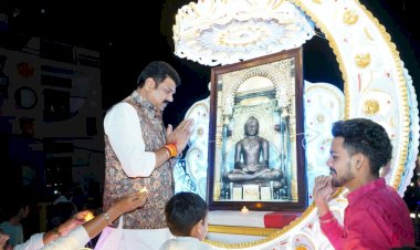 भगवान महावीर स्वामी ने हमें अहिंसा का मार्ग दिखलाया : गोविंद सिंह राजपूत,  भगवान महावीर जन्म कल्याणक महोत्सव में शामिल हुए खाद्य मंत्री