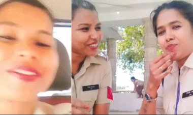 वर्दी में महिला पुलिसकर्मियों ने बनाई भोजपुरी गानों पर रील, SP ने दिए जांच के आदेश
