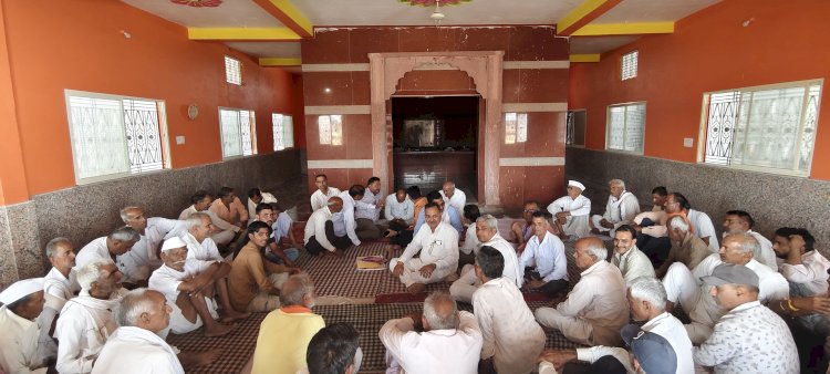 मोहना में वैशाख पुर्णिमा पर होगी कलश यात्रा के साथ प्राण प्रतिष्ठा एव पूर्ण आहूति