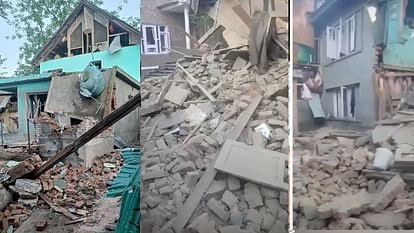 पहलगाम हमले के बाद  तगड़ा एक्शन,आतंकियों पर कार्रवाई, एक का घर बम से उड़ाया, दूसरे के मकान पर चला बुलडोजर