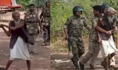 बुलडोजर ऐक्शन के दौरान पुलिस पर त्रिशूल से हमला, थाना प्रभारी घायल, अस्पताल में भर्ती