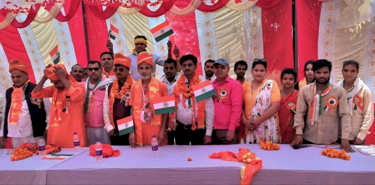 बजरंग सेवादल संगठन के द्वारा भारतीय सेना के सम्मान में तिरंगा रैली तथा जनसभा का आयोजन