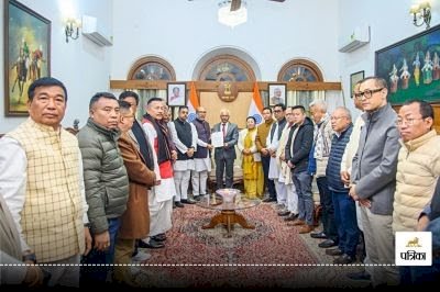 मणिपुर में बीजेपी ने सरकार बनाने का दावा पेश किया,तेज हुई सरकार बनाने की कवायद,फरवरी से लागू है राष्ट्रपति शासन