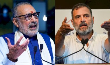 गिरिराज सिंह ने राहुल गांधी पर दिया विवादित बयान, केंद्रीय मंत्री बोले- ऐसे व्यक्ति का बहिष्कार करना चाहिए