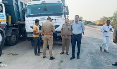 डीएम के निर्देश पर सड़कों पर उतरे अफसर, रॉन्ग साइड वाहनों पर कसी नकेल