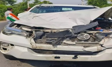 सड़क हादसे में बाल-बाल बचीं राज्यमंत्री रजनी तिवारी, दर्शन के लिए जा रही थी नीम करौली