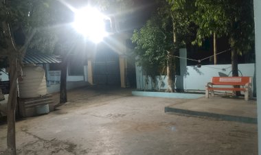 शांतिवन-परिसर की प्रकाश व्यवस्था में सुधार-से जनता में हर्ष