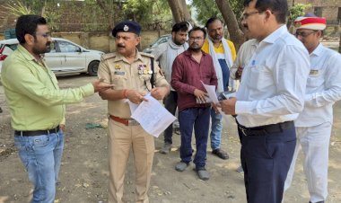 एआरटीओ कार्यालय पर डीएम-एसपी का औचक निरीक्षण, दो संदिग्ध गिरफ्तार — दलालों पर होगी सख्त कार्रवाई