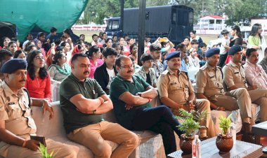 पुलिस लाइन शाजापुर में ब्राइटर माइंड्स प्रशिक्षण एवं समर कैंप का सफल समापन,पुलिस परिवार के बच्चों द्वारा दी गई आकर्षक प्रस्तुतियां