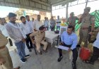 जिलाधिकारी व पुलिस अधीक्षक ने किया मूंग क्रय केंद्र का निरीक्षण, किसानों से किया संवाद