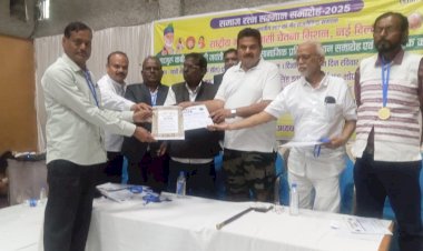 अमर शहीद वीर मनीराम अहिरवार के पोते मूलचन्द मेंधोनिया समाज रत्न सम्मान से सम्मानित