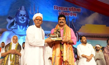 श्री सद्गुरु प्राकट्य महोत्सव एवं सदाशिव प्रतिमा लोककर्पण में शामिल हुए खाद्य मंत्री,   गुरु जी ने वेदांती आश्रम हमारे लिए तीर्थ स्थान बना दिया: गोविंद सिंह राजपूत