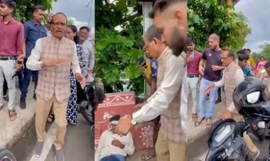 शिवराज ने एक्सीडेंट में घायल युवक को अस्पताल पहुंचाया: दिखी संवेदनशीलता, घायल युवक के लिए रूकवाया काफिला