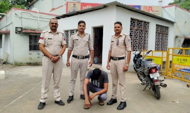 5 वर्षों से फरार स्थायी वारंटी को शाजापुर पुलिस ने किया गिरफ्तार