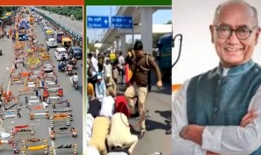 भाजपा ने पूर्व सीएम दिग्विजय सिंह को बताया मौलाना,कांवड़ और नमाज' वाली फेसबुक पोस्ट पर बवाल