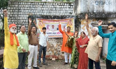 शहीद तात्या टोपे हमारे देश की धरोहर है, पुरानी जेल पर्यटन स्थल बने - कैप्टन चन्द्र प्रकाश शर्मा।
