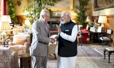 सैंड्रिंघम हाउस में मोदी की एंट्री: पहली बार किसी भारतीय नेता ने रखा कदम, किंग चार्ल्स से की मुलाकात