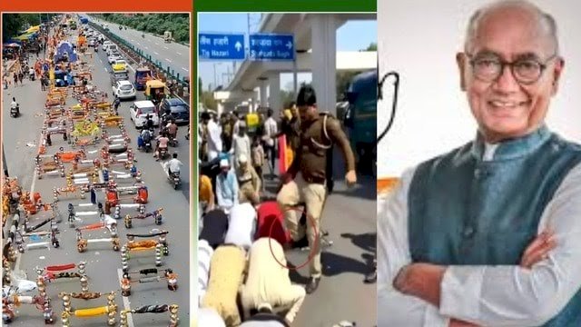 भाजपा ने पूर्व सीएम दिग्विजय सिंह को बताया मौलाना,कांवड़ और नमाज' वाली फेसबुक पोस्ट पर बवाल