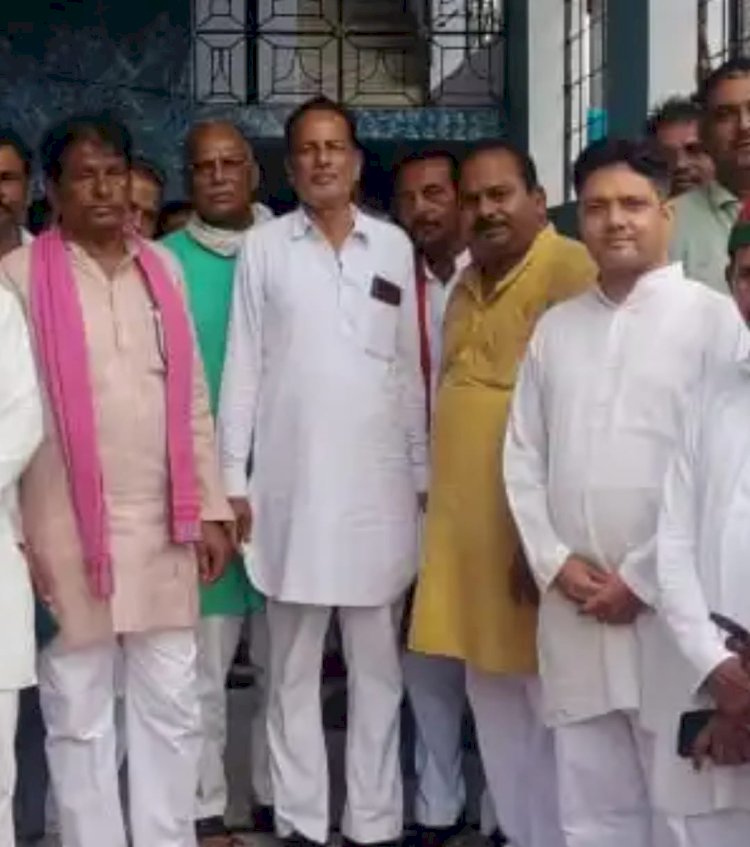 इटावा सांसद जितेंद्र दोहरे का भव्य स्वागत, महेश शिरोमणि का कद बढ़ा गए सांसद