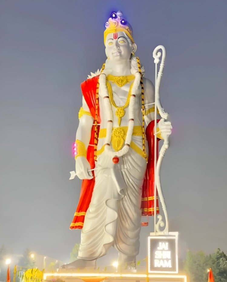 हिंदू हेरिटेज सेंटर, मिसिसॉगा में हुआ 51 फुट ऊँची श्रीराम प्रतिमा का लोकार्पण – भारतीय शिल्पकार नरेश कुमार कुमावत की वैश्विक उपलब्धि