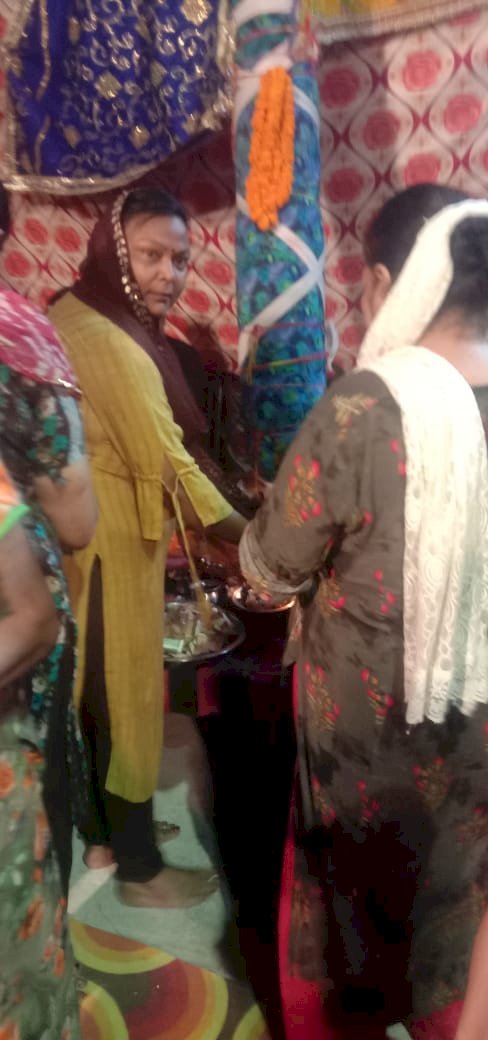 सपना मिश्रा ने सहारनपुर में जाहरवीर गोगा का छड़ी पूजन और भंडारा कराया