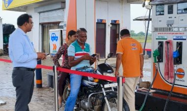 नो हेलमेट, नो फ्यूल" अभियान शुरू – बिना हेलमेट पेट्रोल नहीं मिलेगा