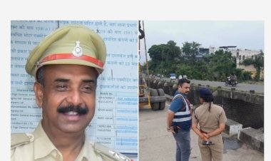 पुलिस की गाड़ी शिप्रा नदी में गिरी, थाना प्रभारी का शव बरामद; 2 अन्य पुलिसकर्मियों की तलाश जारी