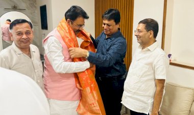 चम्पालाल बोथरा कैट टेक्सटाइल & गारमेंट कमेटी चेयरमैन  ने बिहार सरकार के राजस्व मंत्री से की औपचारिक और आत्मीय मुलाक़ात,सूरत में उद्योग और राजनीति के बीच महत्वपूर्ण संवाद