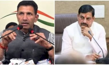 CM मोहन यादव को हटाने का चल रहा है बड़ा अभियान,PCC चीफ जीतू पटवारी ने किया दावा,सियासी हलकों में उठ रहे हैं बयान और चर्चाओं के सुर