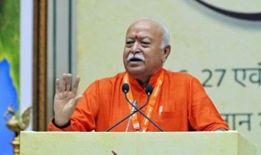 मोहन भागवत ने लॉन्च किया संघ गीत एल्बम, यह भारत माता के प्रति भक्ति, प्रेम और समर्पण', मोहन भागवत : शंकर महादेवन की आवाज