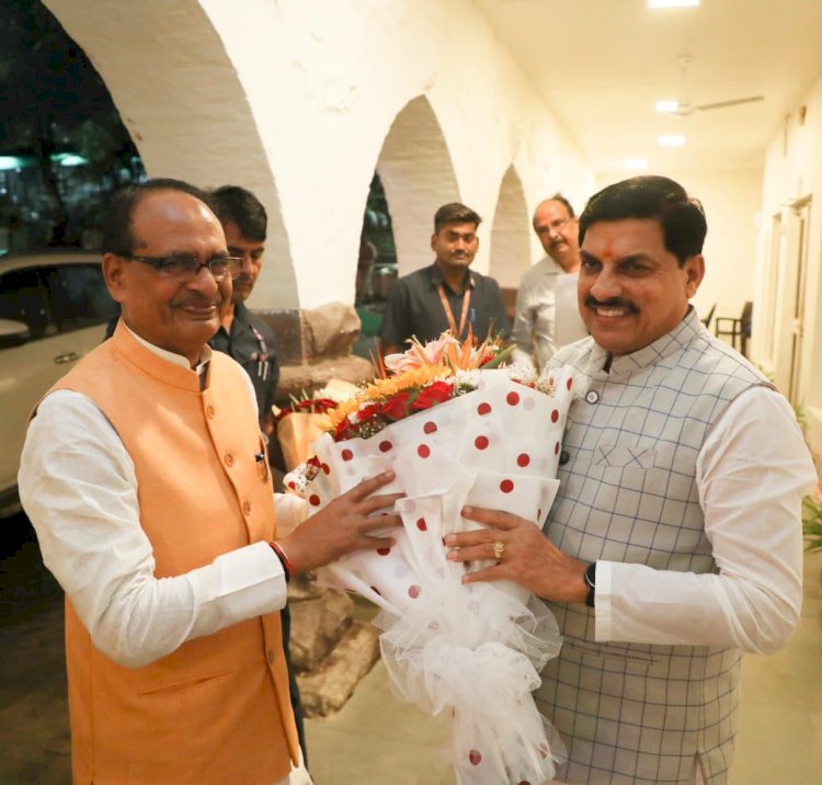 राजनीतिक नियुक्तियों को लेकर बढ़ी हलचल,शिवराज सिंह चौहान ने की मुख्यमंत्री मोहन यादव से मुलाकात