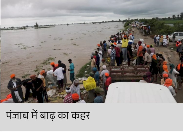 पंजाब आपदा प्रभावित राज्य घोषित: 1400 से अधिक गांव बाढ़ग्रस्त, लाखों एकड़ फसल बर्बाद