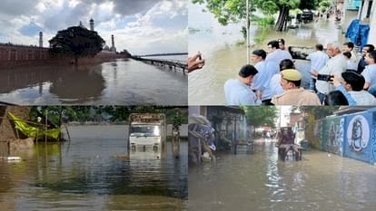 आगरा में यमुना ने तोड़ा डेढ़ दशक पुराना रिकार्ड, अब 1978 के जलस्तर के करीब बढ़ रहा पानी