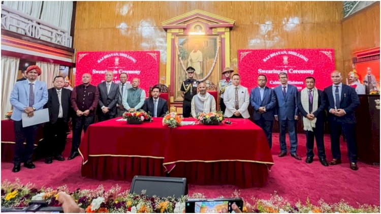 मेघालय में 8 मंत्र‍ियों ने क्‍यों द‍िया इस्‍तीफा?बड़ी राजनीतिक उथल-पुथल,कैबिनेट में फेरबदल, आठ नए मंत्री हुए शामिल