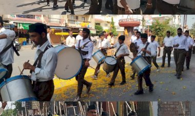 अकोदिया में रविवार को राष्ट्रीय स्वयंसेवक संघ (आरएसएस) का विजयादशमी पथ संचलन अत्यंत अनुशासन और उत्साह के साथ निकाला गया।