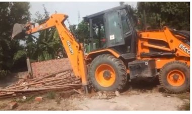 लव जिहाद पर चला सरकार का बुलडोजर, आरोपी मोहसिन के दो अवैध मकान किए ध्वस्त