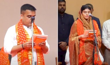 भूपेंद्र मंत्रिमंडल में बड़ा फेरबदल : छह मंत्री हुए रिपीट, रिवाबा जडेजा को मौका, डिप्टी सीएम बने हर्ष सांघवी