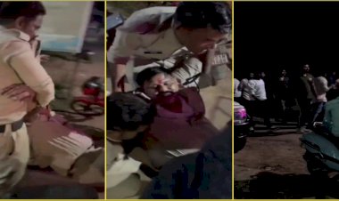 देर रात थाने पर भीड़ ने किया हमला, पन्ना के बाद अब 'बाकल' थाने में घुसकर बबाल  मचाया उत्पात , दो पुलिसकर्मी घायल