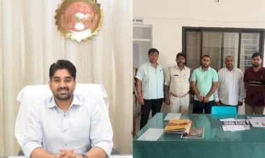 मुख्य सचिव बनकर की कलेक्टर को फर्जी कॉल:हैलो, मैं मुख्य सचिव बोल रहा हूं...ठगों ने कलेक्टर को फोन कर दिए निर्देश, बाप-बेटे समेत 3 गिरफ्तार