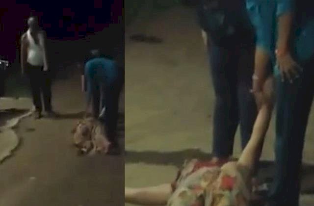 बीजेपी नेत्री पर हमला :मंदिर में पूजा को लेकर विवाद, महिला बीजेपी नेता को जमकर पीटा, घसीट घसीट के मारा