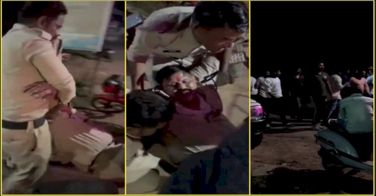 देर रात थाने पर भीड़ ने किया हमला, पन्ना के बाद अब 'बाकल' थाने में घुसकर बबाल  मचाया उत्पात , दो पुलिसकर्मी घायल