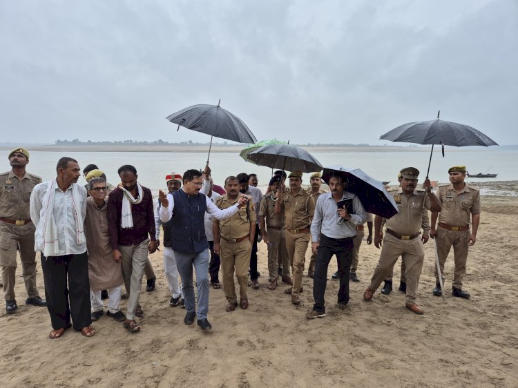 पंचनद महोत्सव व स्नान पर्व की तैयारियों का डीएम-एसपी ने किया स्थलीय निरीक्षण,  श्रद्धालुओं की सुविधा व सुरक्षा को लेकर दिए आवश्यक दिशा-निर्देश