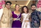 क्रिकेटर स्मृति मंधाना  पलाश के साथ आज शादी के बंधन में बंधेंगी, जेमिमा सहित टीम के सदस्य होंगे शामिल , हल्दी और मेहंदी सेरेमनी की तस्वीरें वायरल